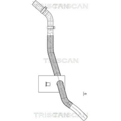 hidraulinė žarna, vairo sistema
                                TRISCAN                                8516 29014, Nenurody