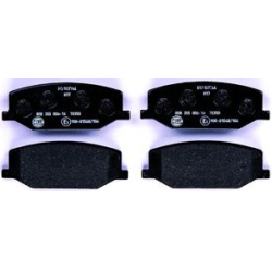 stabdžių trinkelių rinkinys, diskinis stabdys
                                HELLA                                       