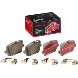 stabdžių trinkelių rinkinys, diskinis stabdys XTRA LINE - Ceramic
                                BREMBO                  