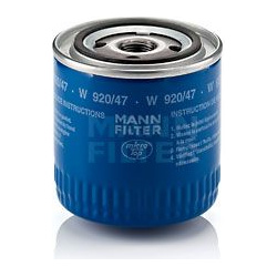 alyvos filtras
                                MANN-FILTER                                                W920/47, MANN-FILTE
