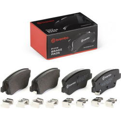 stabdžių trinkelių rinkinys, diskinis stabdys PRIME LINE
BREMBO