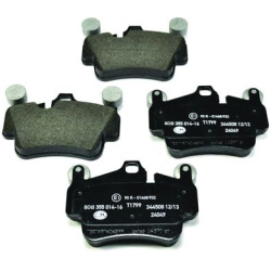 stabdžių trinkelių rinkinys, diskinis stabdys
                                HELLA                                       