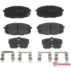 stabdžių trinkelių rinkinys, diskinis stabdys PRIME LINE
                                BREMBO                           