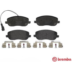 stabdžių trinkelių rinkinys, diskinis stabdys PRIME LINE
                                BREMBO                           