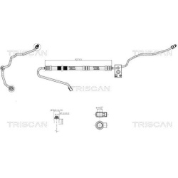 hidraulinė žarna, vairo sistema
                                TRISCAN                                8516 29028, Nenurody
