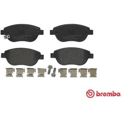 stabdžių trinkelių rinkinys, diskinis stabdys PRIME LINE
                                BREMBO                           