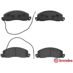 stabdžių trinkelių rinkinys, diskinis stabdys PRIME LINE
                                BREMBO                           