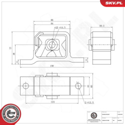 variklio montavimas
ESEN SKV 75SKV259, Nenurod