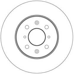 stabdžių diskas (1vnt)
                                TRW                                                DF6036, TRW, DF60