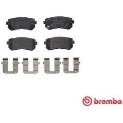 stabdžių trinkelių rinkinys, diskinis stabdys PRIME LINE
                                BREMBO                           
