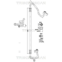 aukšto/žemo slėgio linija, oro kondicionavimas
TRISCAN