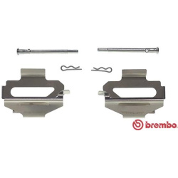 priedų komplektas, diskinių stabdžių trinkelės PRIME LINE
                                BREMBO                        