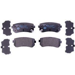 stabdžių trinkelių rinkinys, diskinis stabdys
                                HELLA                                       