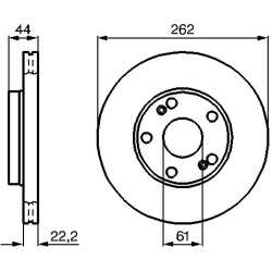 stabdžių diskas (1vnt)
                                BOSCH                                0986478864, BOSCH, 0986478864, 