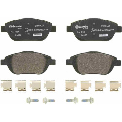 stabdžių trinkelių rinkinys, diskinis stabdys XTRA LINE
                                BREMBO                            