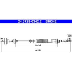 sankabos trosas
                                ATE                                24.3728-0342.2, ATE, 243728-03422, auto de