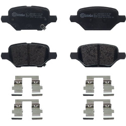 stabdžių trinkelių rinkinys, diskinis stabdys PRIME LINE
                                BREMBO                           