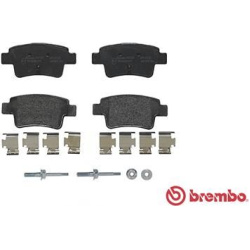 stabdžių trinkelių rinkinys, diskinis stabdys PRIME LINE
                                BREMBO                           