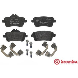 stabdžių trinkelių rinkinys, diskinis stabdys PRIME LINE
                                BREMBO                           