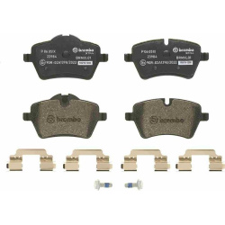 stabdžių trinkelių rinkinys, diskinis stabdys XTRA LINE
                                BREMBO                            