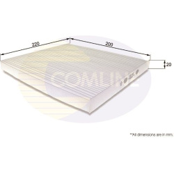 Filtras salono
                                COMLINE                                                EKF187, COMLINE, EKF187