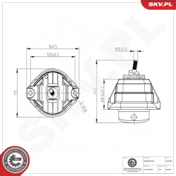 variklio montavimas
                                ESEN SKV                                                75SKV286, Nenurod
