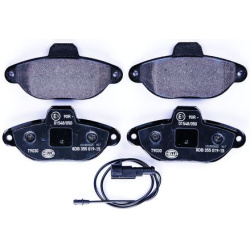 stabdžių trinkelių rinkinys, diskinis stabdys
HELLA