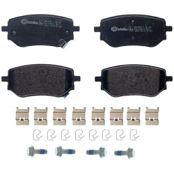 stabdžių trinkelių rinkinys, diskinis stabdys PRIME LINE
                                BREMBO                           