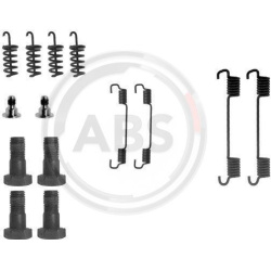 priedų komplektas, stovėjimo stabdžių trinkelės
                                A.B.S.                                  