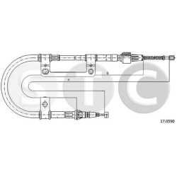 trosas, stovėjimo stabdys
                                STC                                T482210, STC, T482210, auto det