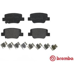 Stabdžių kaladėlės galinės, PREMIUM kokybė
                                BREMBO                                P83114