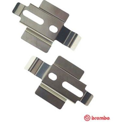 priedų komplektas, diskinių stabdžių trinkelės PRIME LINE
                                BREMBO                        