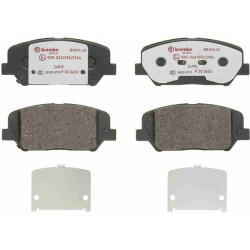 stabdžių trinkelių rinkinys, diskinis stabdys XTRA LINE
                                BREMBO                            