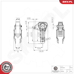 variklio montavimas
                                ESEN SKV                                75SKV116, Nenurodytas gamintojas,