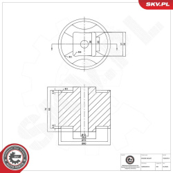 variklio montavimas
ESEN SKV 75SKV013, Nenurod