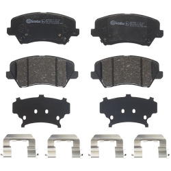 stabdžių trinkelių rinkinys, diskinis stabdys PRIME LINE
                                BREMBO                           