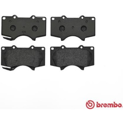 stabdžių trinkelių rinkinys, diskinis stabdys XTRA LINE
                                BREMBO                            
