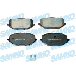 stabdžių trinkelių rinkinys, diskinis stabdys
                                SAMKO                                       