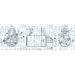 starteris
                                MAGNETI MARELLI                                                063721422010, MAGNET