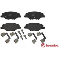 stabdžių trinkelių rinkinys, diskinis stabdys PRIME LINE
                                BREMBO                           
