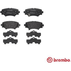 Stabdžių kaladėlės galinės, PREMIUM kokybė
                                BREMBO                                P49049