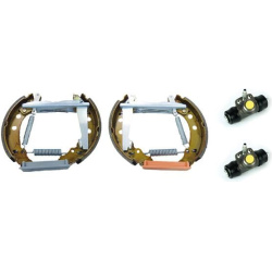 stabdžių trinkelių komplektas
                                BREMBO                                K85018, BREMBO, K85018