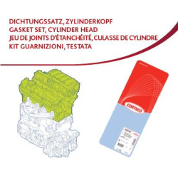 tarpiklių komplektas, cilindro galva
                                CORTECO                                                