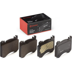 stabdžių trinkelių rinkinys, diskinis stabdys PRIME LINE
                                BREMBO                           
