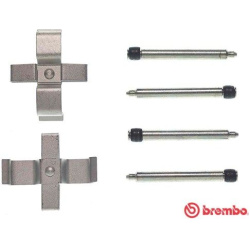 priedų komplektas, diskinių stabdžių trinkelės PRIME LINE
                                BREMBO                        