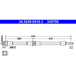stabdžių žarnelė
                                ATE                                24.5249-0416.3, ATE, 24.5249-0416.3, 