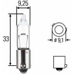 Lemputė HELLA H21 24V 21W
                                HELLA                                                8GH 008 417-0