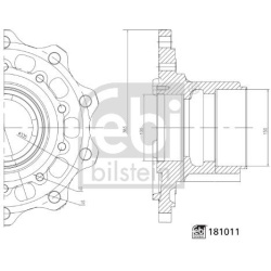 rato stebulė
                                FEBI BILSTEIN                                181011, FEBI BILSTEIN, 181011, aut