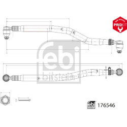 centrinės trauklės mazgas ProKit
                                FEBI BILSTEIN                                176546, FEBI 