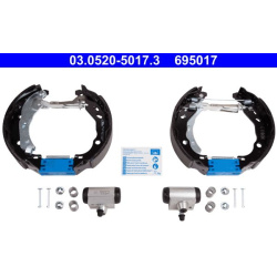 stabdžių trinkelių komplektas Original ATE TopKit
                                03.0520-5017.3, ATE, 030520-50173, auto 